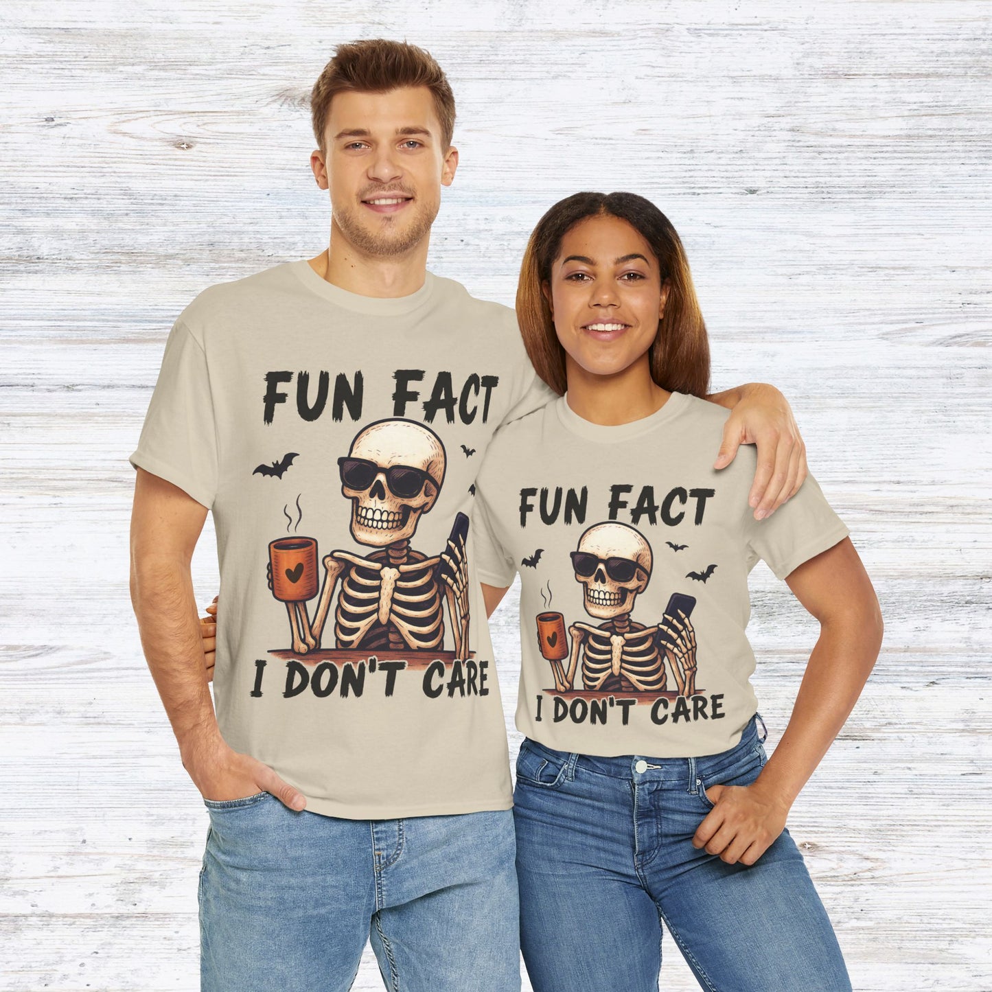Funny Unisex Tee - 'Fun Fact I Don't Care Shirt'