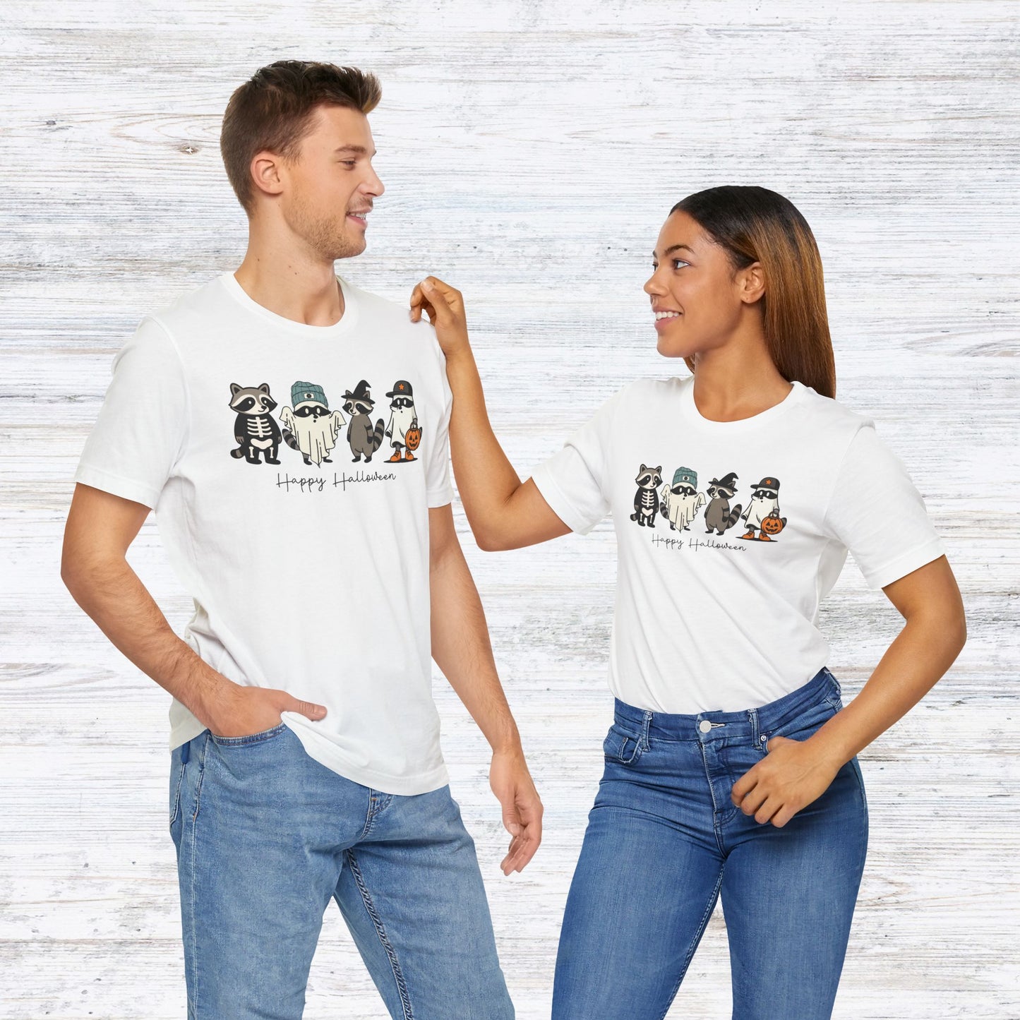 Adorable Halloween Raccoon T-Shirt