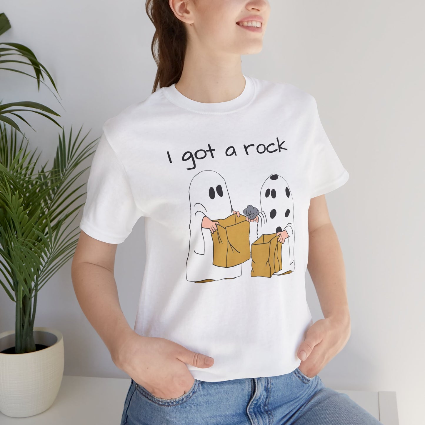 Charlie Brown I Got A Rock Adorable Halloween T-Shirt