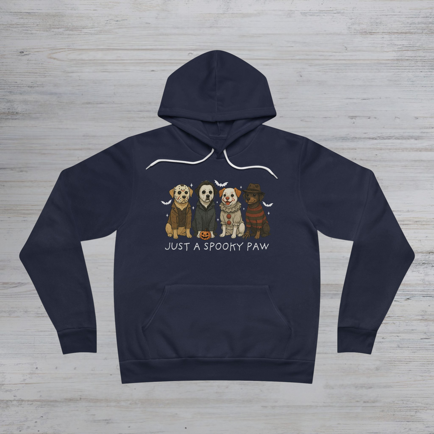 Spooky Dog Themed Hoodie