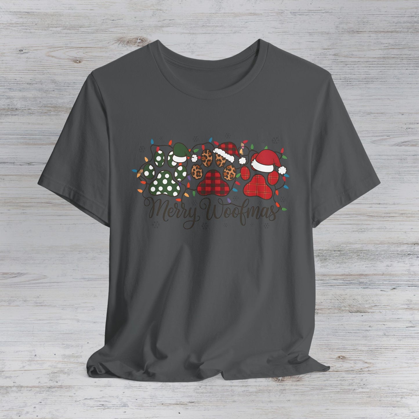 Christmas Paws Unisex Tee