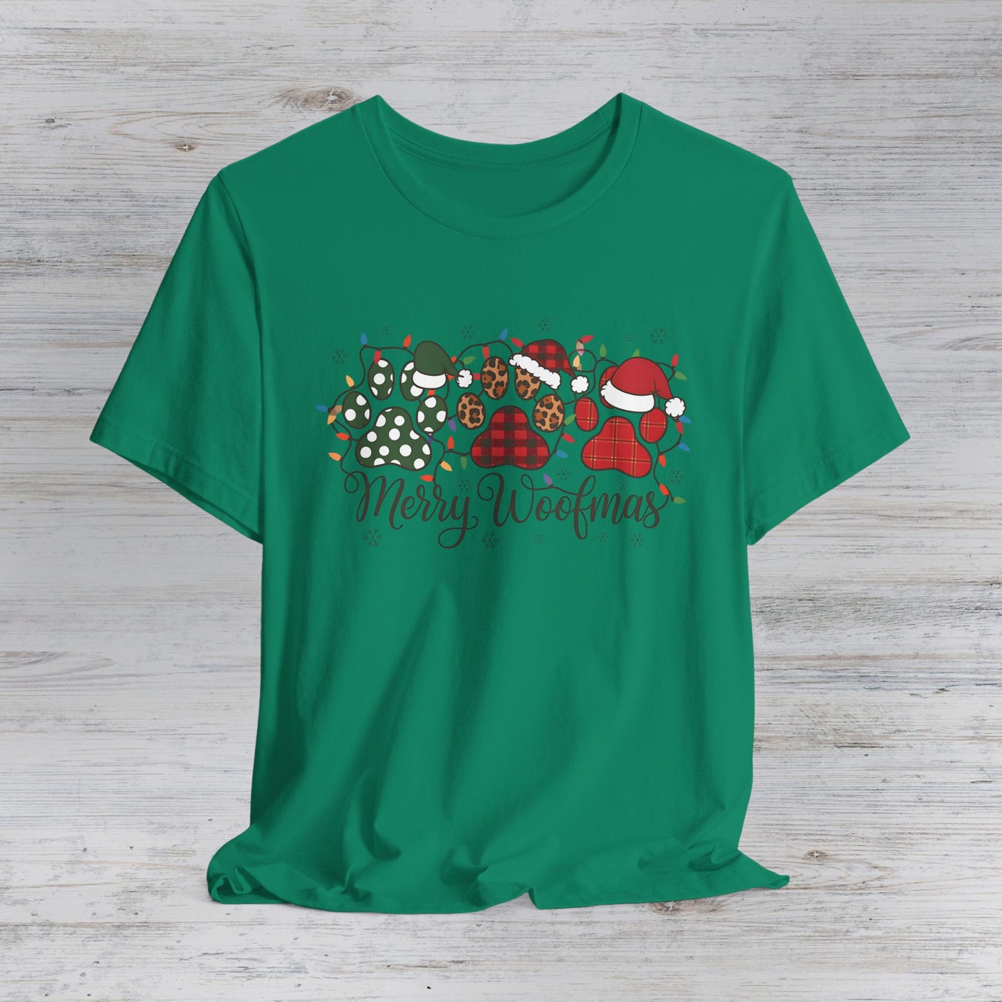 Christmas Paws Unisex Tee
