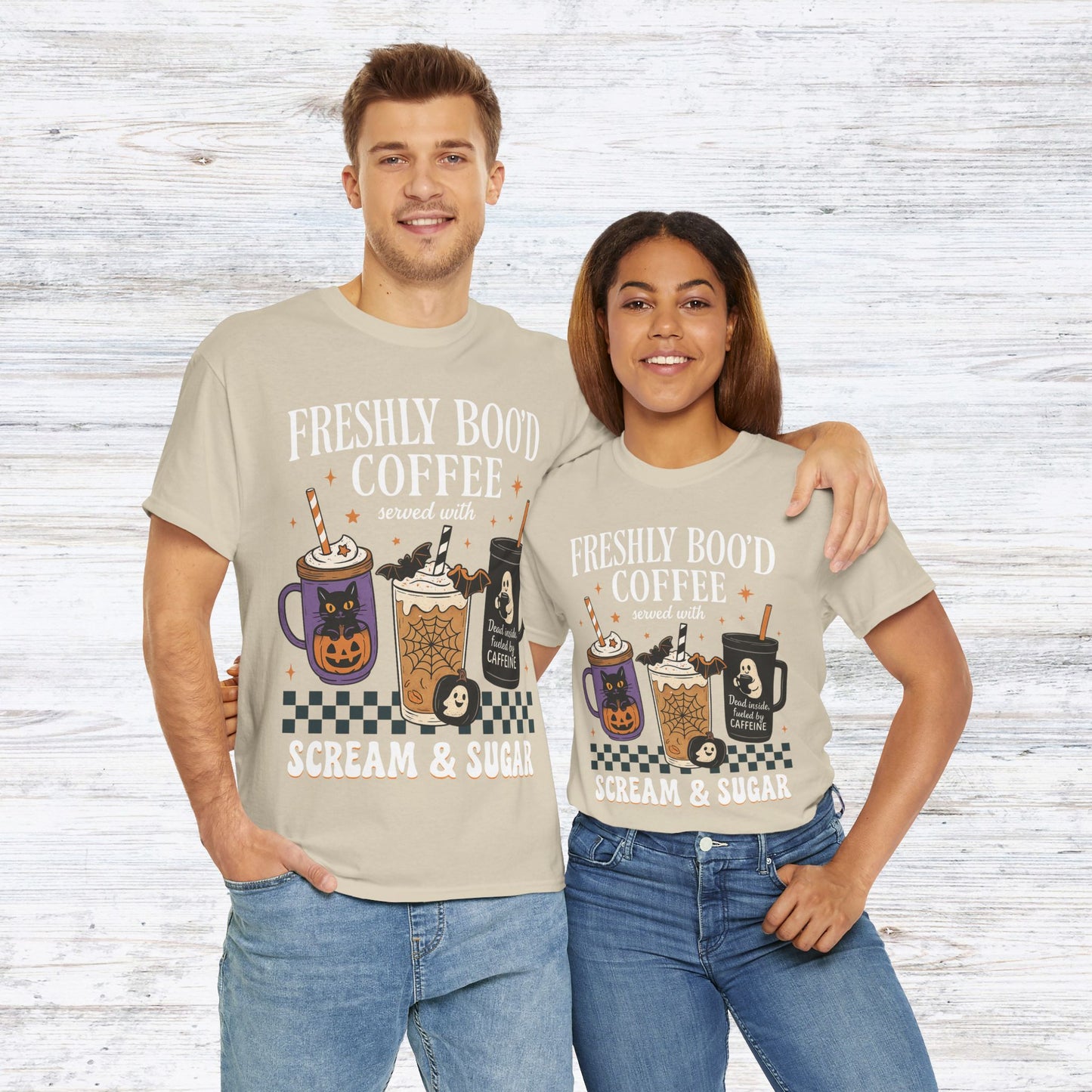 Halloween Coffee Graphic Tee