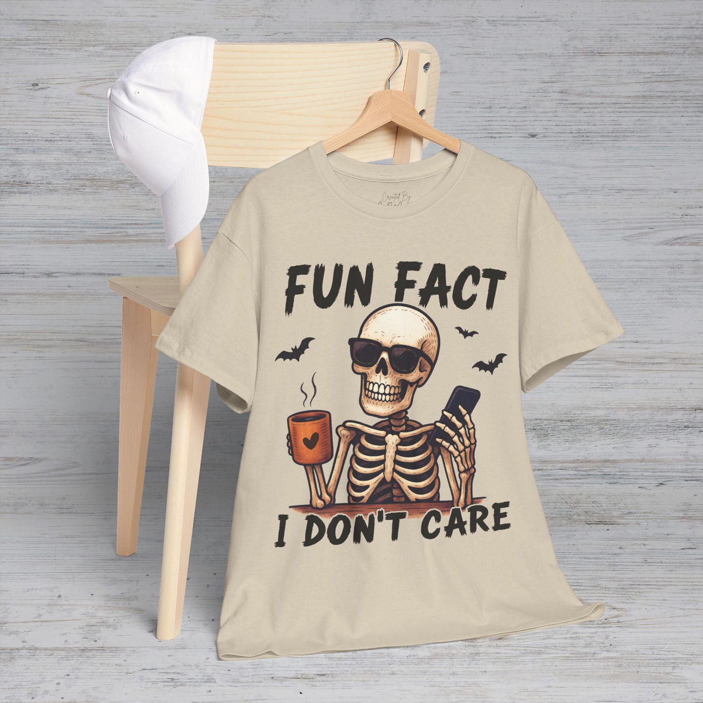 Funny Unisex Tee - 'Fun Fact I Don't Care Shirt'