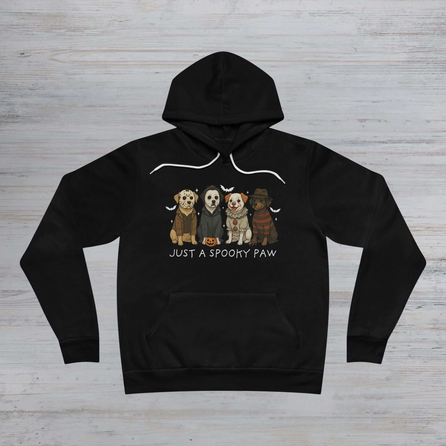 Spooky Dog Themed Hoodie