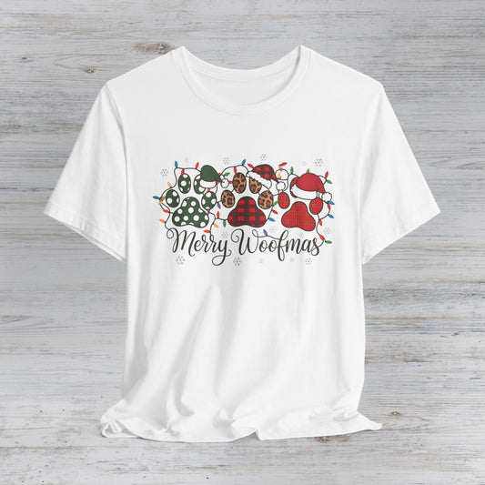 Christmas Paws Unisex Tee