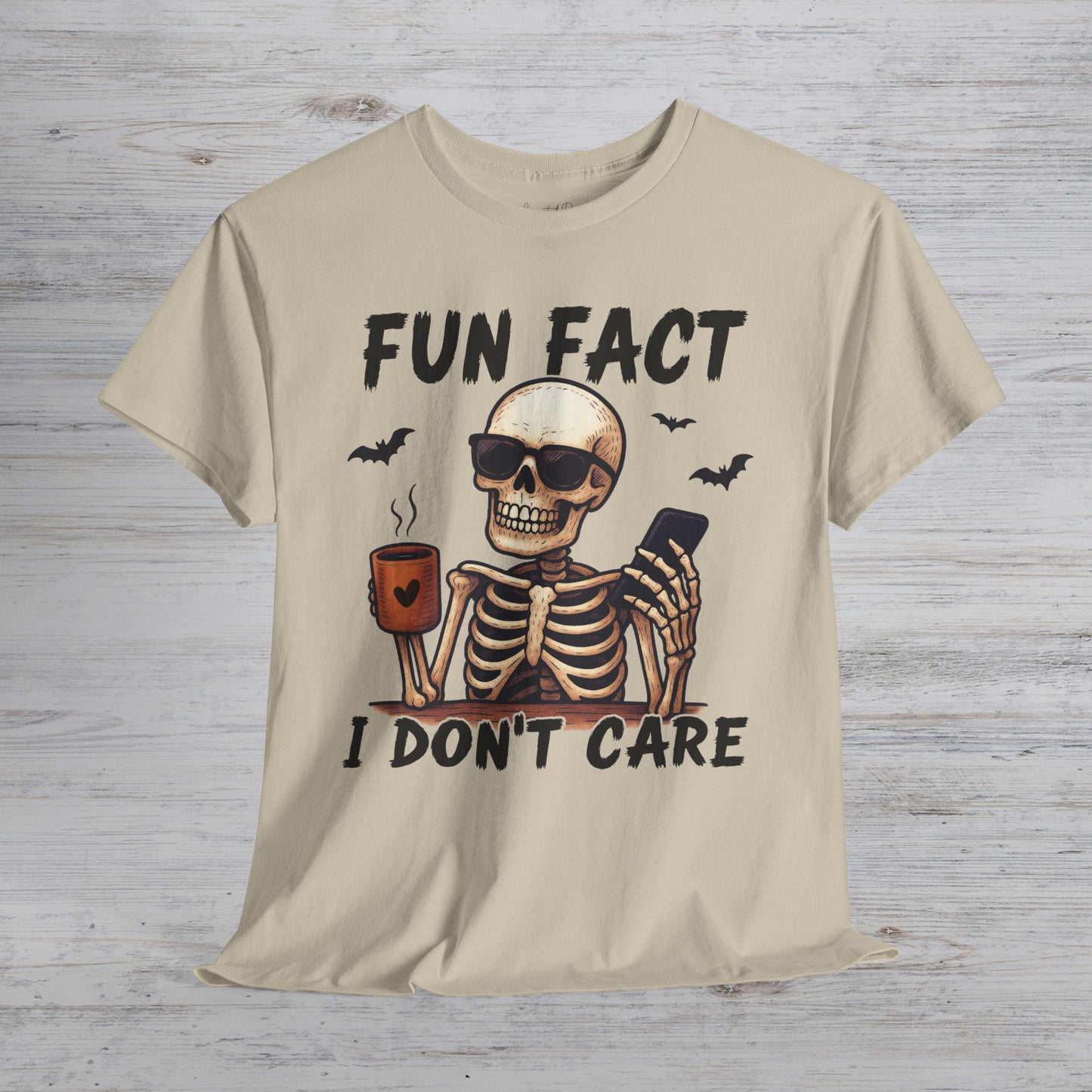 Funny Unisex Tee - 'Fun Fact I Don't Care Shirt'