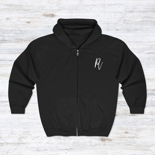 Purple Verse Logo Zip-Up Hoodie