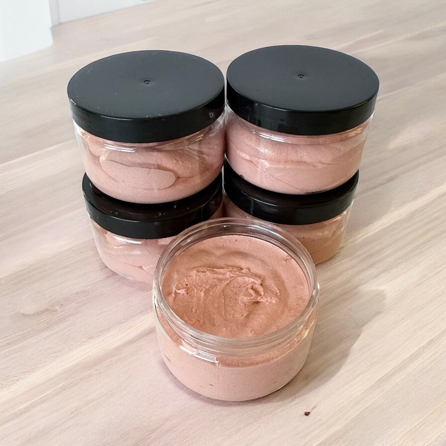 Strawberry Pound Cake Whipped Sugar Scrub