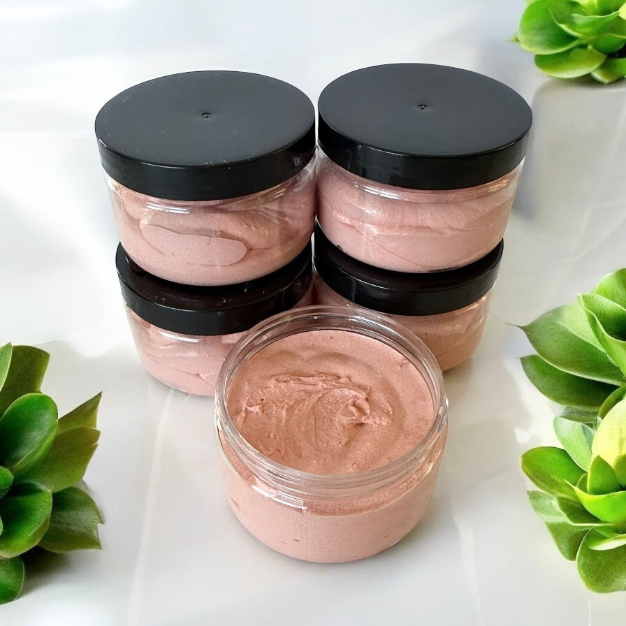 Strawberry Pound Cake Whipped Sugar Scrub