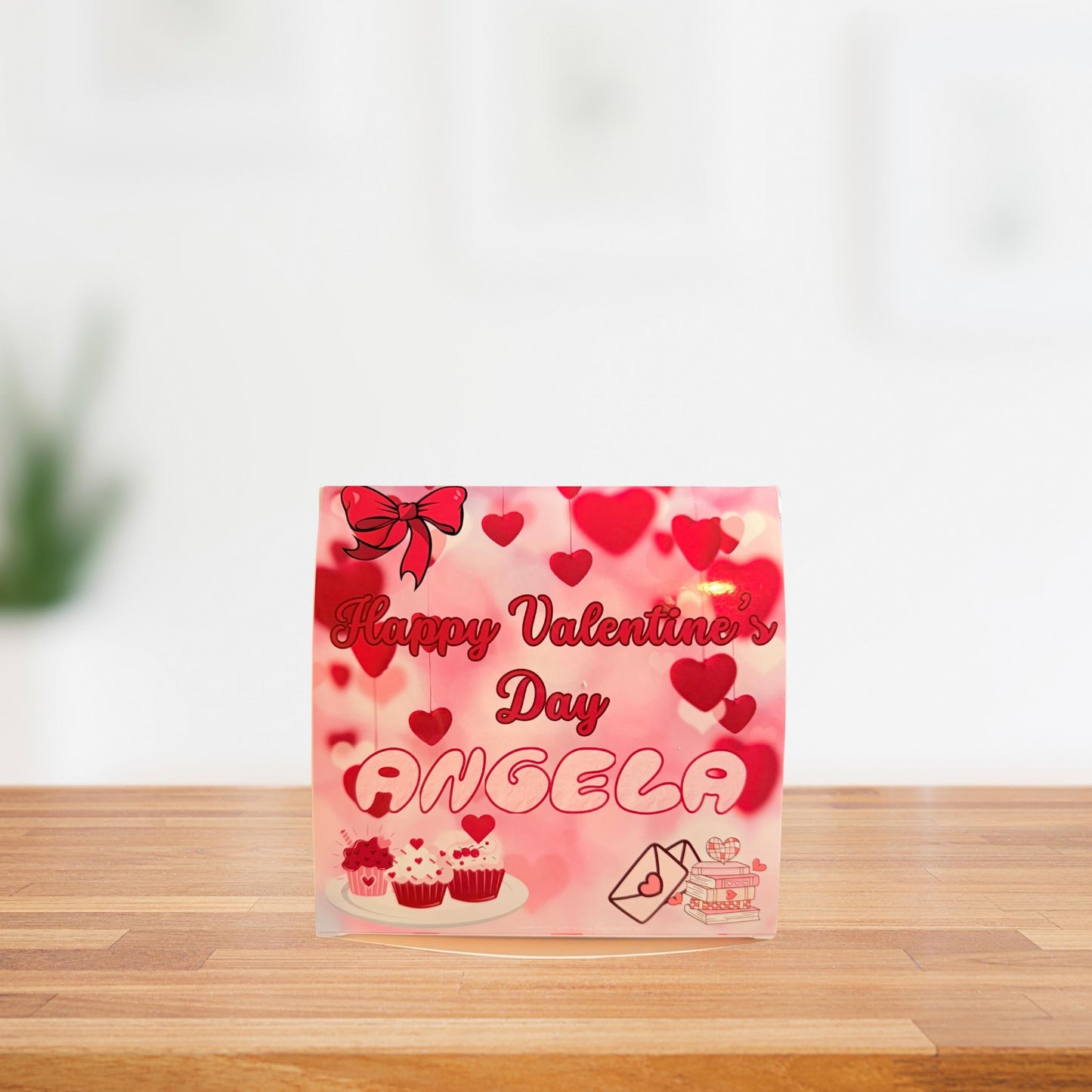 Personalized Valentine's Day Gift Box with Custom Made Items, Unique Romantic Gifts & Keepsake Ideas for Her